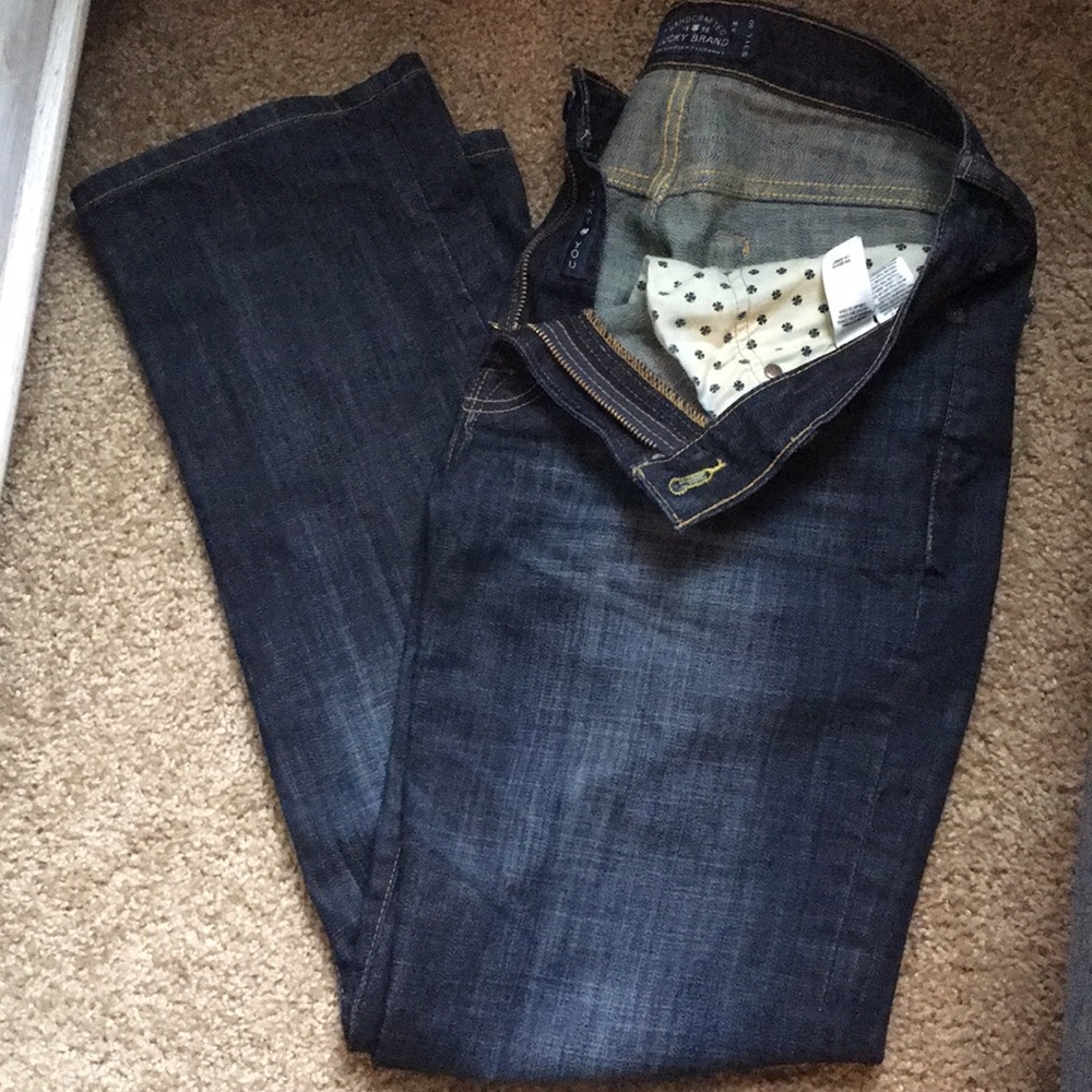 Lucky brand jeans worn and washed 1 time